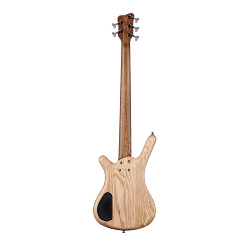 Warwick Teambuilt Pro Series Corvette Ash, 5-String, Active - Natural Transparent Satin act/act ASH fretted w/ Bag